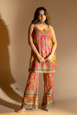 Astor Art-Deco Sharara Set