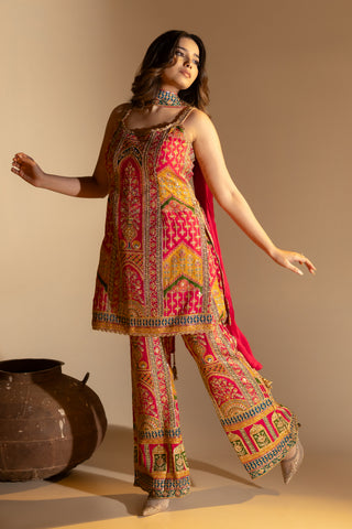 Astor Art-Deco Sharara Set