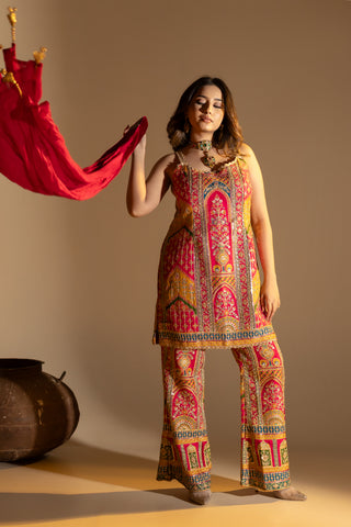 Astor Art-Deco Sharara Set