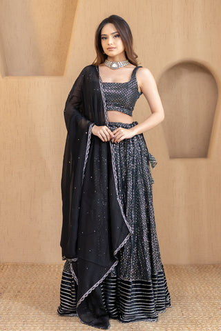 Starry Night Lehenga