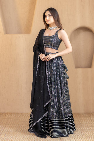 Starry Night Lehenga