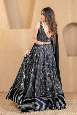 Starry Night Lehenga