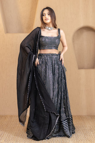 Starry Night Lehenga
