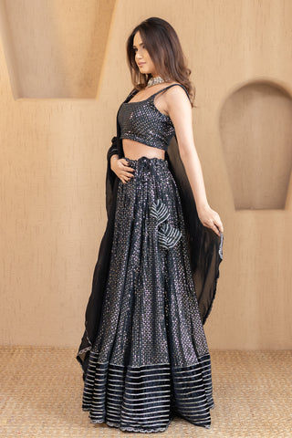 Starry Night Lehenga
