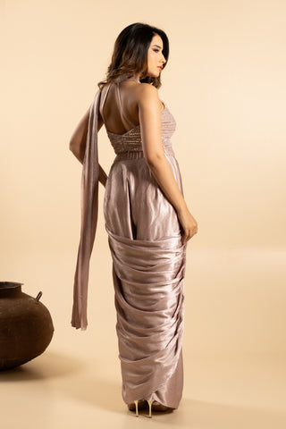 Radiant Rose Saree