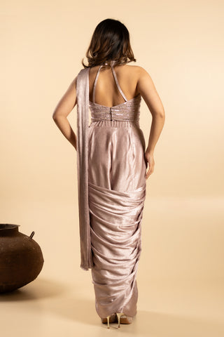 Radiant Rose Saree