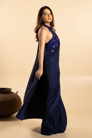 Sapphire Saree