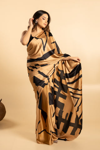 The Abstract Saree