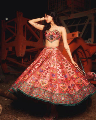 Torani Heart Lehenga