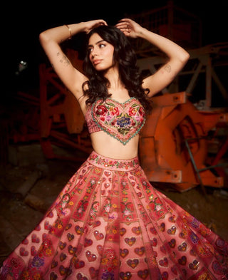 Torani Heart Lehenga